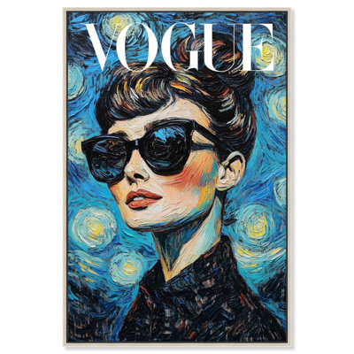 Toile Starry Night Icon par Art Remedy