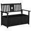 Banc de rangement extérieur pour patio