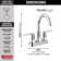 Trinsic Centerset Bathroom Faucet with Drain Assembly, 2-handle Bathroom Sink Faucet