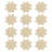 12Pcs Woven Rattan Placemat