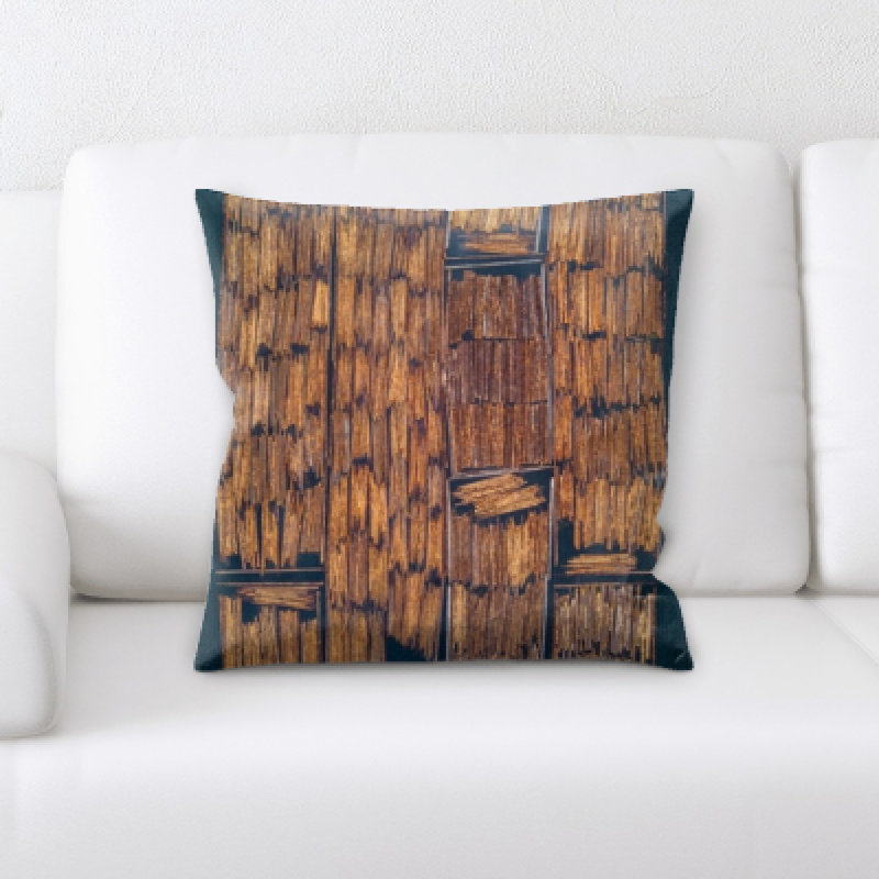 Microsuede Throw Pillow