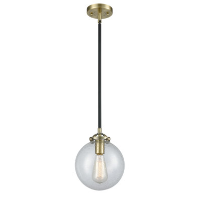 Luminaire suspendu sphère 1 lumière Zarmayr