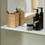 Nasiha Rectangle Wall Mirror with Shelves