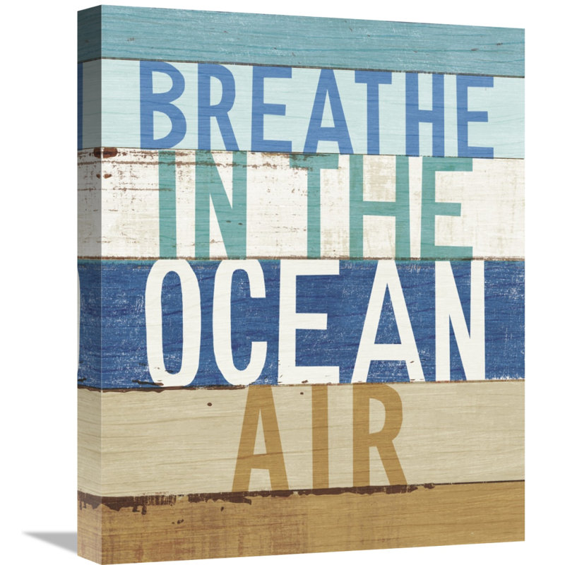 «Beachscape Inspiration V» par Michael Mullan, art mural sur toile, H 20 po x l 16 po x P 0,75 po, Toile tendue, Aucun mat
