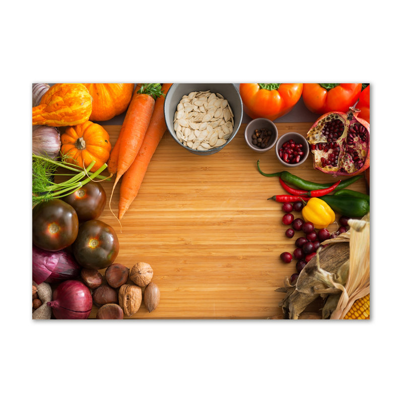 Autumn Vegetables - Wrapped Canvas Print