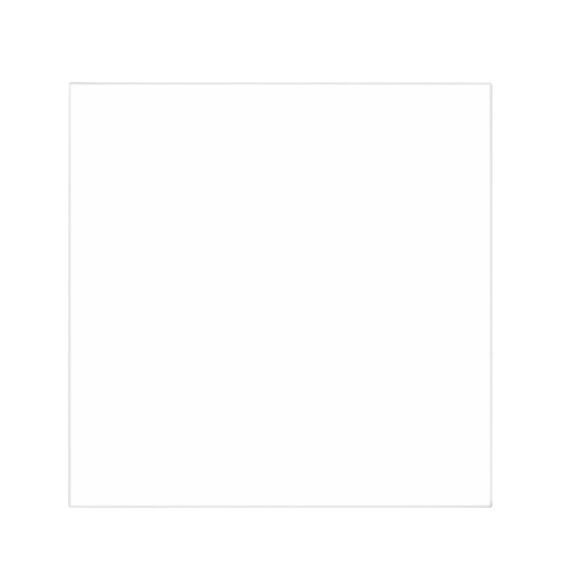 Top Top Coffee Table, White Melamine, 28.38" H x 24" L x 24" W, White Melamine