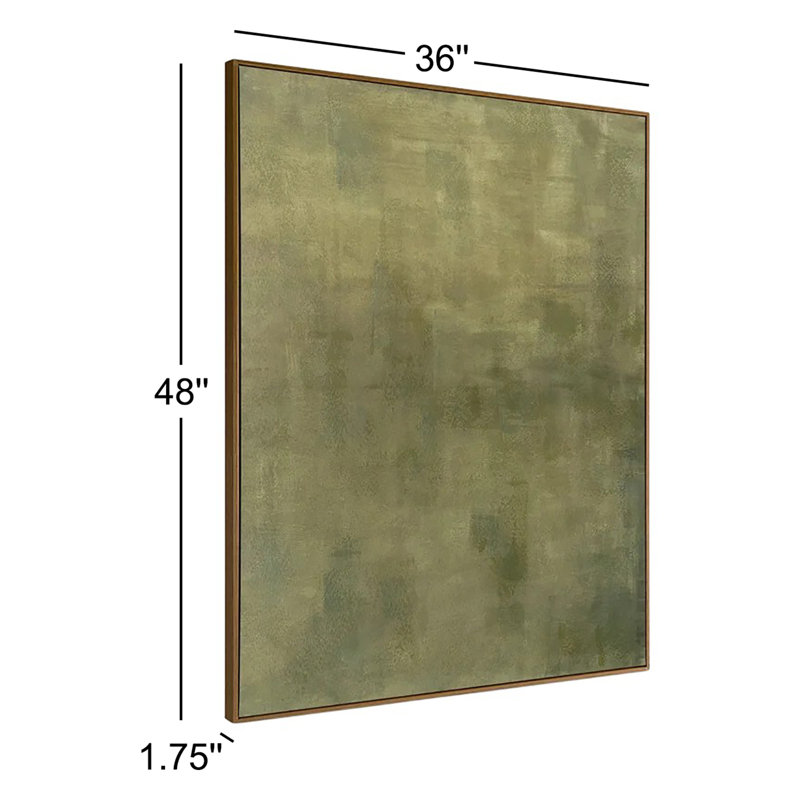 Enamor Framed Painting Olive