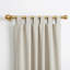 Adjustable Metal Curtain Rod Set with Finials (Set of 2)-2084205484-2084205485