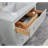 36" Solid Wood Sink Vanity  With 1' Artificial Stone Top-366990466