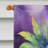 Double Sided 40'' H x 28'' W Polyester Mardi Gras House Flag