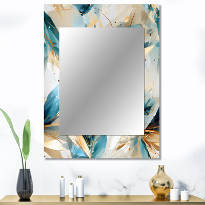 Glamour extra clair de cristal bleu sarcelle et blanc Kederick