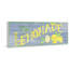 Limonade jaune-art textuel sur bois sans cadre-22379146