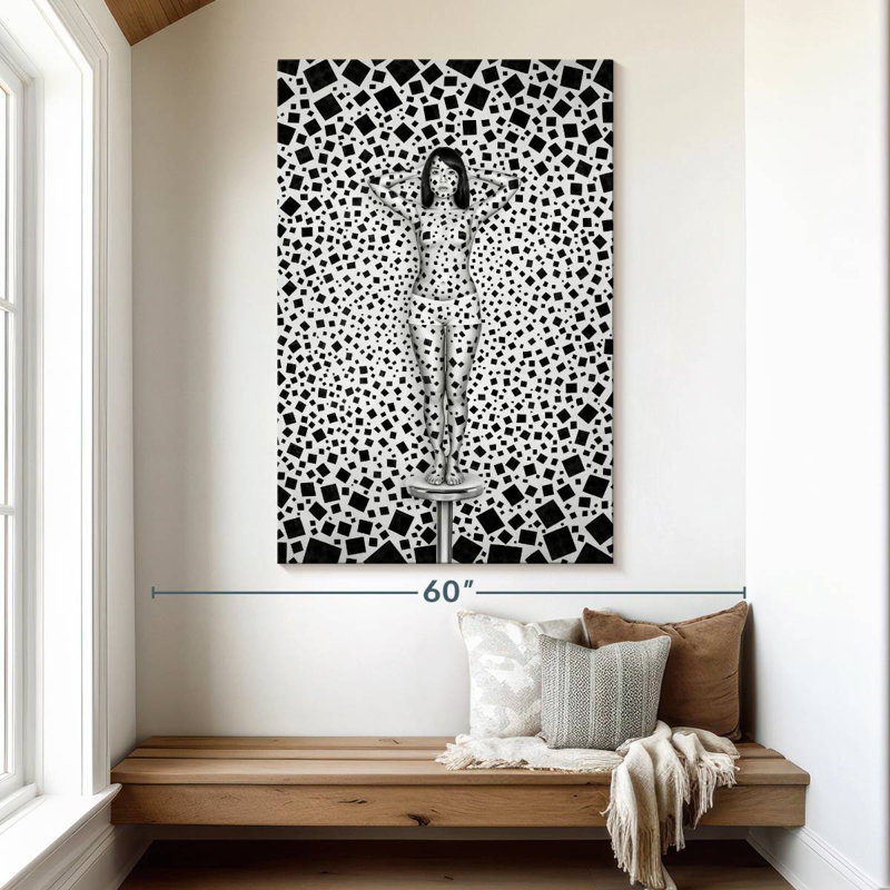 Senne Less Is More Illusion, 51" H x 34" W