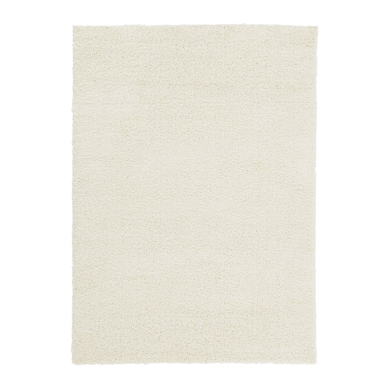 Madison Solid Colour Synthetic Area Rug, Rectangle 100cm x 155cm