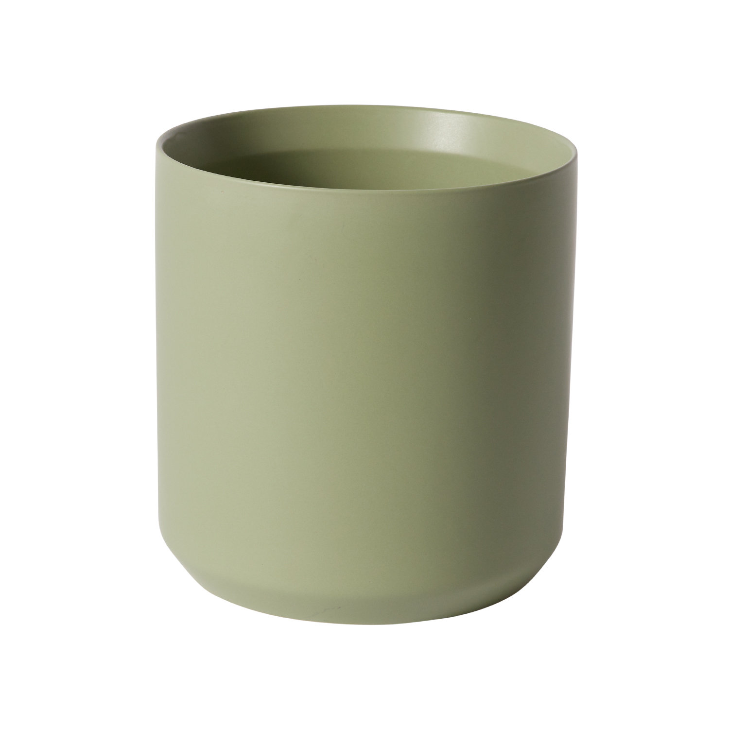 Parsons Ceramic Pot Planter, Green, 2.75" H x 3.25" W x 3.25" D