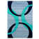 Abstract Grey/Turquoise Rug