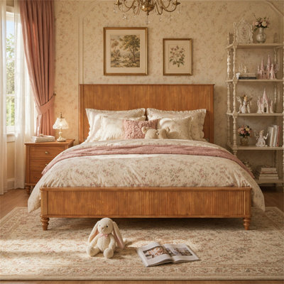 Solid Wood Bed Frame