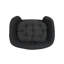 Lit pour chien surélevé de 30 po avec pieds en bois de bouleau, coussin touffeté et support orthopédique-979716260