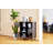 Modern Slat-Top Solid Acacia Wood Butterfly Outoor Dining Table