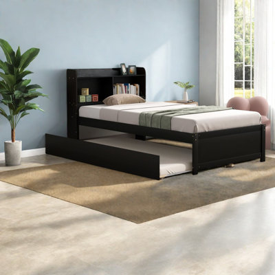 Lits simples peu encombrants, bois de pin, design moderne pour la maison