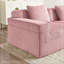 Canapé modulaire à 3 places en forme de U sans os, canapé modulaire Cloud avec assise profonde, canapé modulaire moderne à 3 places avec coussins décoratifs et 2 repose-pieds mobiles-463284461-463284463-463284434