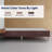 14-Inch Premium Kauly Material Wood Bed Frame, Comfortable Foundation with Acrylic Legs-88868862-88868853