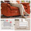 Fauteuil en chenille surdimensionné de 49,5 po de qualité supérieure avec accoudoirs et coussins amovibles-230243189