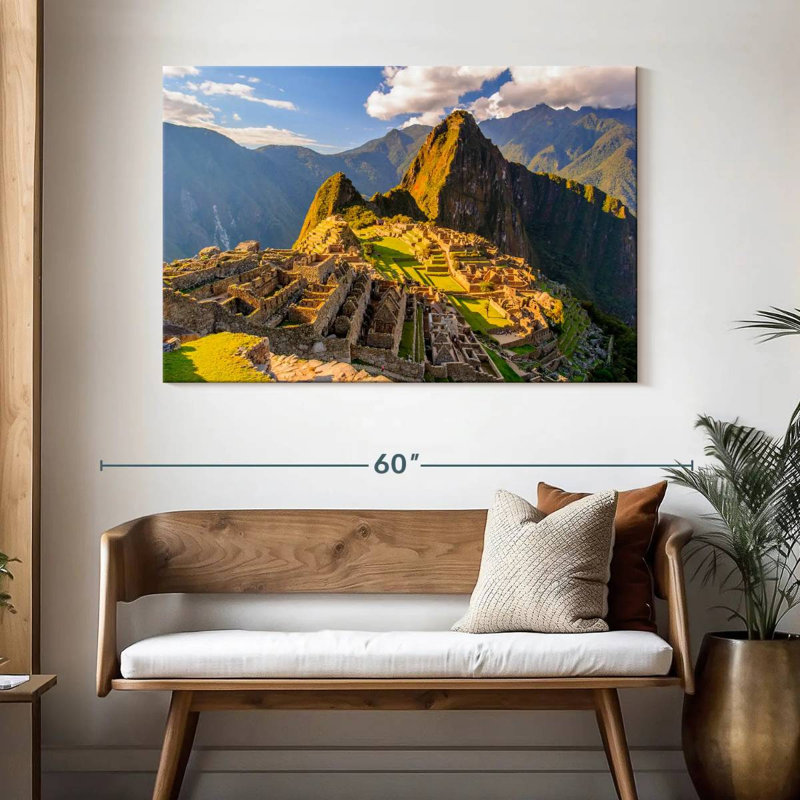 Lilie Sunlit Machu Picchu, 32" H x 48" W