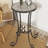 Patio Side Table with Shelf-1458804971