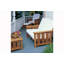 Mission Outdoor Square Teak Coffee Table