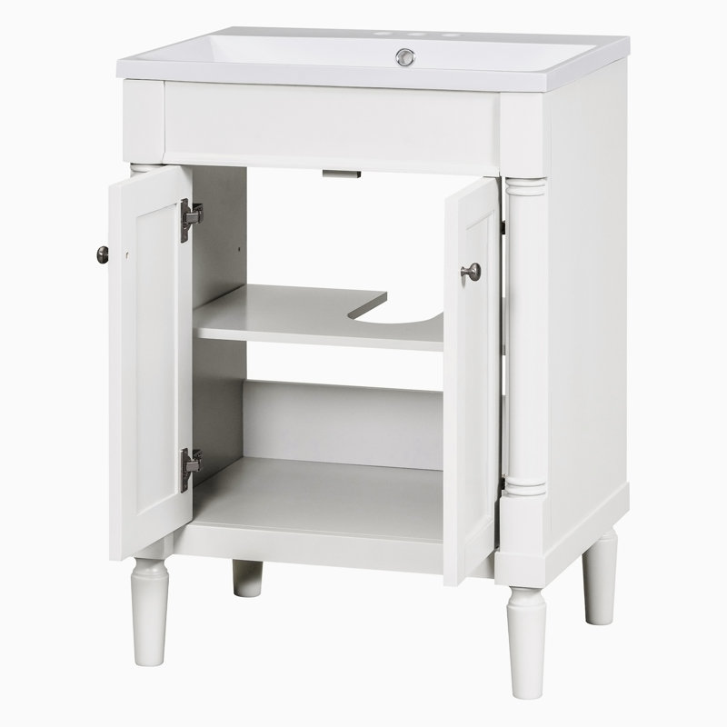 Meuble-lavabo simple avec plateau Domnik 24,00