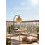 Lampe de table Harvestland Sunwoven Rattan