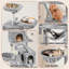 71.5 Inch Multi-Level Large Cat Tree with 2 Cozy Perches-88558048