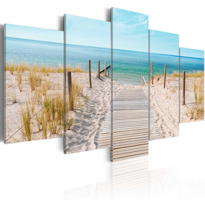 5 Piece No Frame Print on Canvas