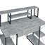 Bureau avec tablettes ouvertes et huche-2049897581