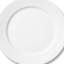 White Fluted Royal Copenhagen 8.6614" Salad or Dessert Plate