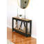 Console en bois massif de 46 po Tafari