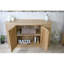 Keely Solid Wood Bathroom Cabinet