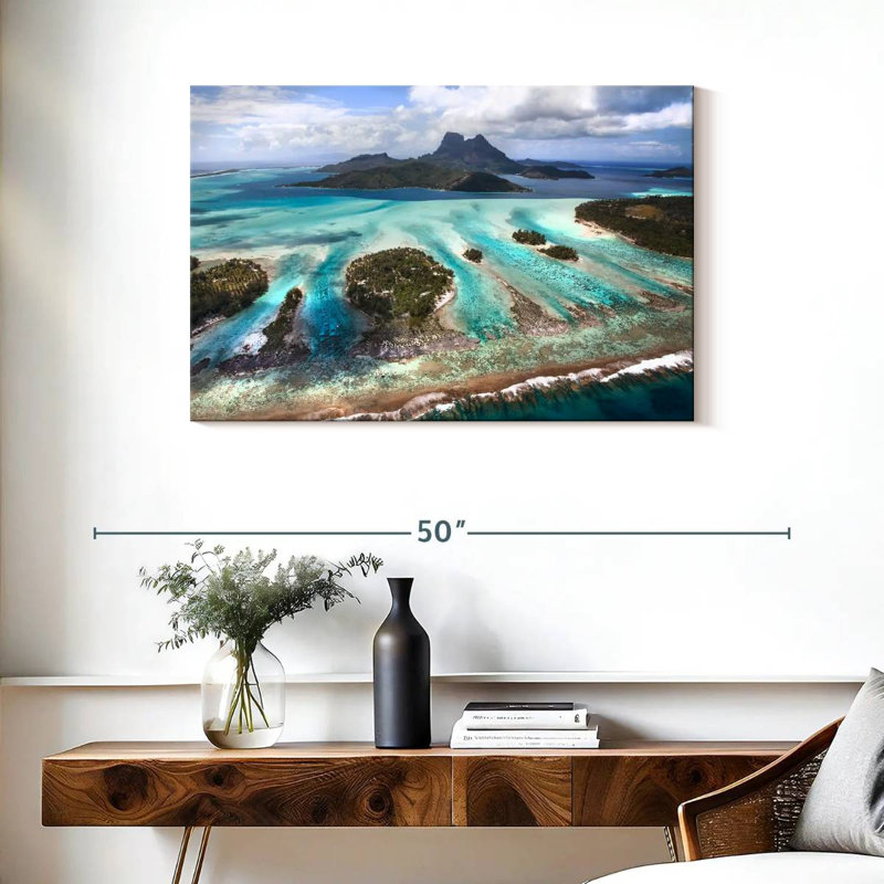 Gillard Bora Bora Lagoon, 24" H x 36" W