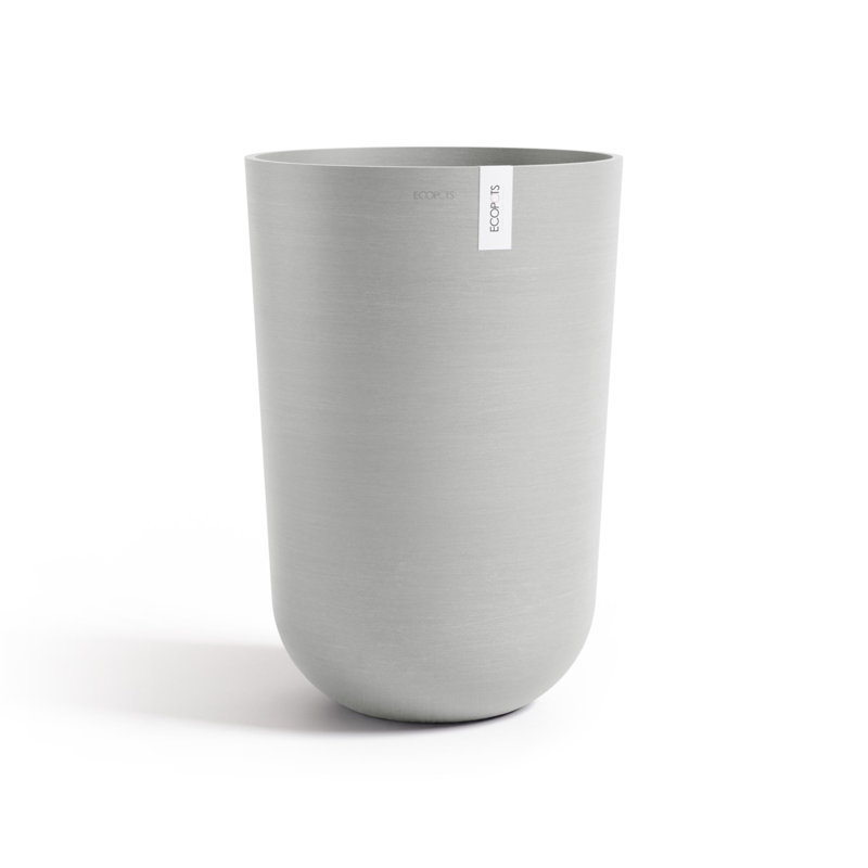 Pot Planter, White Gray