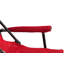Chaise de jardin robuste à haut dossier avec support 250LBS, chaise pliante portative avec porte-gobelet - rouge-1769185265