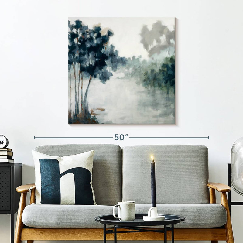 Soft Winter Light, 30" H x 30" W