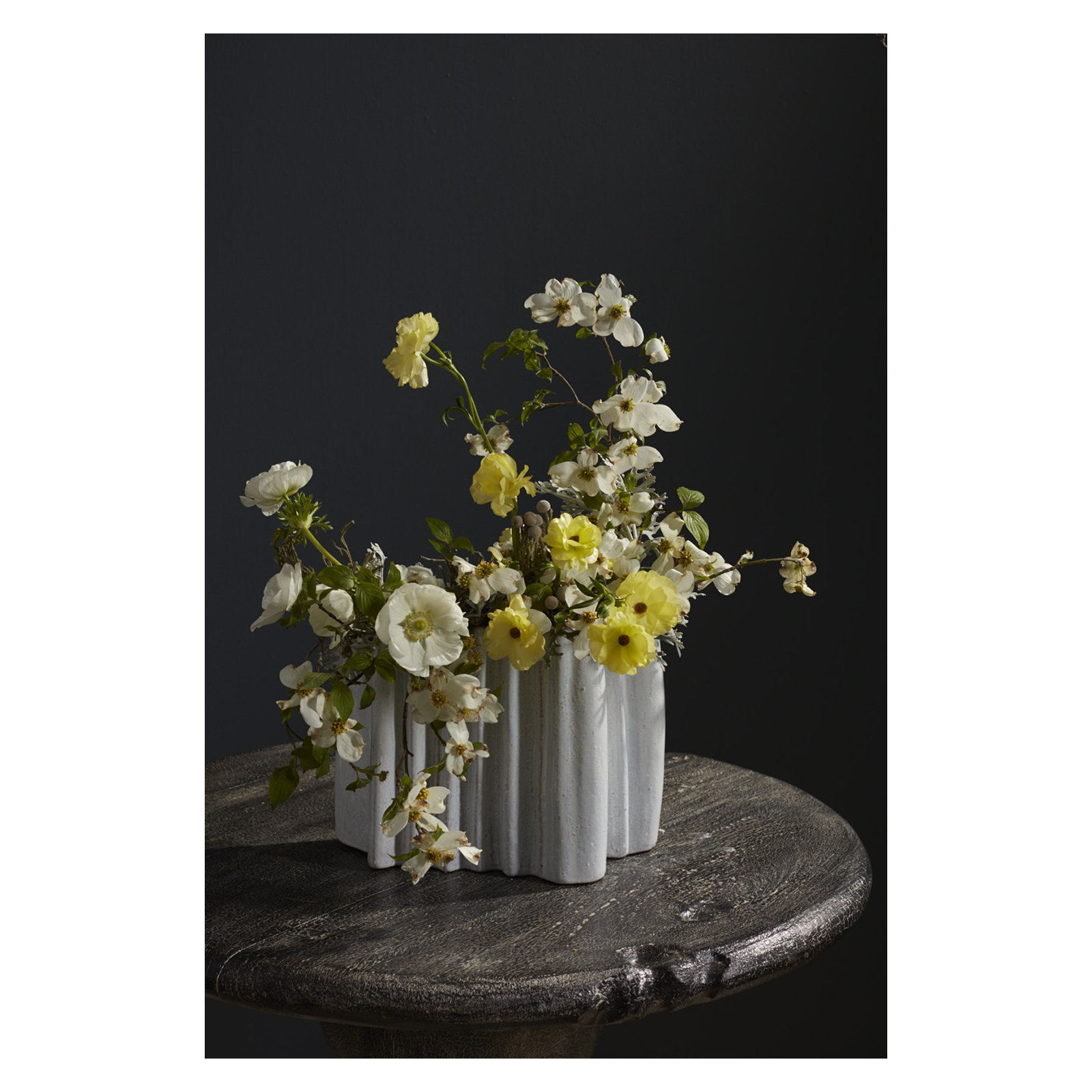 Asgari 10'' Handmade Ceramic Table Vase