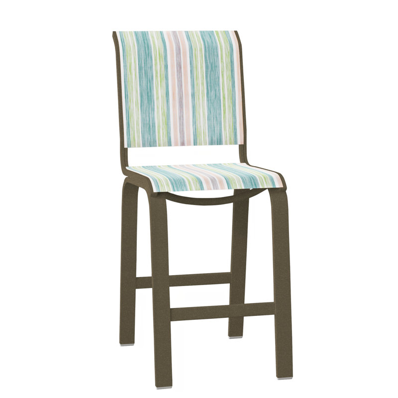 Tabouret de bar 26 po Holna, Bois de plage texturé, Tempo