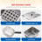 GlowSol 12 2 Basket Cool Touch Indoor Turkey Fryer Deep Fryer with Timer