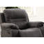 Fauteuil inclinable bleu ardoise avec housse respirante
