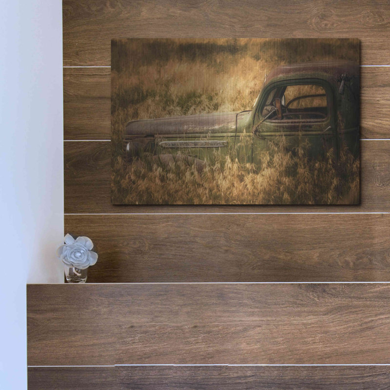 «Farm And Field V» par PH Burchett, H 12 po x l 16 po