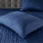 8 Piece Comforter And Quilt Set Collection Navy King/Cal King-117508567-117508568
