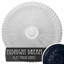 Médaillon de plafond 24 po x P 3 po Shakuras (convient aux auvents de 5 po ou moins)-28583245