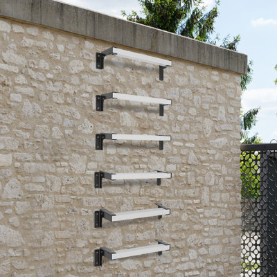 6Pcs Wall Mounted Ladder For Home Safety